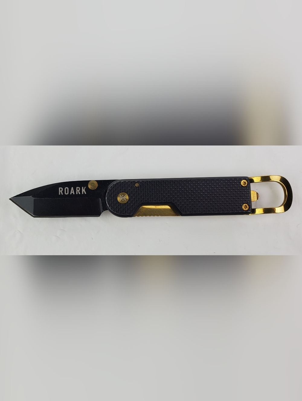 ROARK Saigon Special Pocket Knife Frame Lock w/ Bottle Opener - GUC